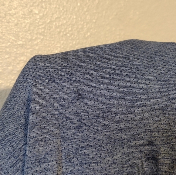 Lululemon Men's Blue Short Sleeve Workout Running Athletic T-Shirt Sz L - Picture 14 of 14